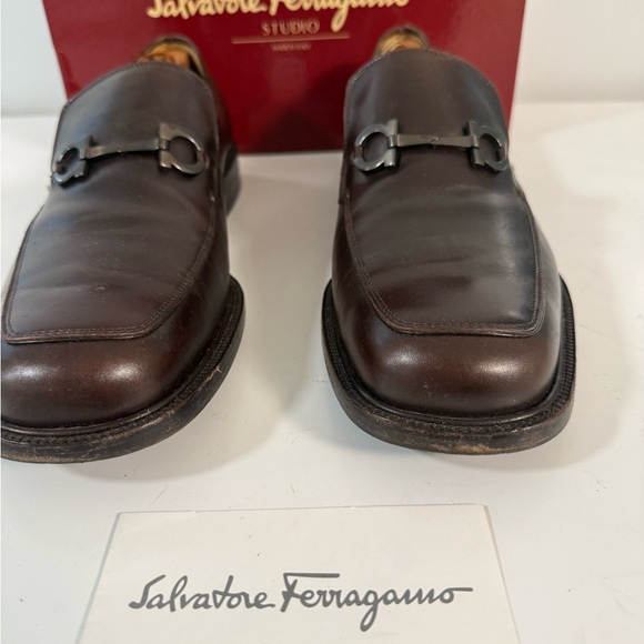 Salvatore Ferragamo Brown Shoes 13